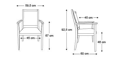 chaise-valeria-dimensions